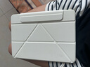 zoyu iPad Air7保護套2025款Pro保護殼Y折mini7磁吸air6拆分5第10代適用蘋(píng)果iPad11英寸平板2022亞克力 奶油白【配鋼化膜】 2025/2024款Air7/6【11英 曬單實(shí)拍圖