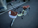 EG7自行車(chē)女通勤上班單車(chē)代步實(shí)心胎輕便普通大人成人男EG7 旗艦版-復古黃 26英寸【適合身高：155-175cm】 曬單實(shí)拍圖