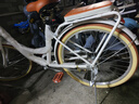 飛鴿（FLYING PIGEON）自行車成人通勤車自行車學(xué)生單車成人自行車通勤自行車女士自行車 高配珍珠白|6速|(zhì)輻條輪+禮包 24寸適合150-170cm 曬單實拍圖