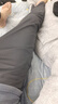 貓霓褲子男春秋季潮流寬松直筒褲黑色男褲工裝褲運動(dòng)速干休閑西長(cháng)褲 黑色+深灰-【搶手兩條裝】 XL 【建議體重110-140斤左右】 曬單實(shí)拍圖