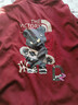 WYKZ衛衣男連帽卡通印花美式外套2025高街時(shí)尚潮牌寬松百搭長(cháng)袖T恤男 酒紅色 XL （建議130-145斤） 曬單實(shí)拍圖