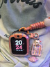 童語(yǔ)適用小天才電話(huà)手表Z11/Z10/Z9/Z8A/Z7/Z6Pro/Q3/N5/D5/Q2A/Q1A/D2掛繩保護殼套 【下方有型號】橙柚掛繩+KT貓掛件+透明保護殼 適用型號：Q2A/N3/D2A 曬單實(shí)拍圖