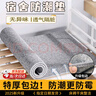 哈駱頓（HALODN）宿舍防潮墊加厚防潮床墊學(xué)生宿舍用防霉毛氈床墊防褶皺單人隔潮墊 毛氈床墊【升級(jí)包邊款】-灰色 特厚（5mm）【90*190cm】-防潮隔臟 曬單實(shí)拍圖