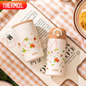 膳魔師（THERMOS）保溫杯350毫升316鋼男女兒童禮物咖啡水杯TCMO-350S  WH（PM） 曬單實(shí)拍圖
