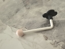 加恩倍衛(wèi)生間發(fā)圈收納壁掛頭繩發(fā)繩皮筋發(fā)箍頭箍掛鉤發(fā)飾抓夾發(fā)夾掛墻架 多巴胺發(fā)圈掛鉤【顏色隨機1個】 曬單實拍圖