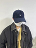 LSIAKT帽子棒球帽棉質(zhì)硬頂有型顯臉小棒球帽新款小熊刺繡帽子簡約休閑 藏青 均碼(55-60cm) 曬單實(shí)拍圖