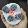 奧克斯頭部按摩器 揉捏按摩爪充電式頭皮按摩儀頭部放松 防水干濕兩用放松頭部理療器生日禮物節日禮物 象牙白(紅光+干濕兩用+無(wú)線(xiàn)便攜+一鍵操作) 節日禮物彩盒包裝送男女朋友送禮推薦 曬單實(shí)拍圖