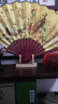 楠竹扇架團扇架子古風(fēng)扇展示底座扇托支架干花扇蠶絲扇漆扇擺件裝 平角楠竹扇架 曬單實(shí)拍圖