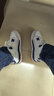 耐克NIKE男休閑鞋喬丹SB x AJ4聯(lián)名JORDAN 4運動(dòng)鞋DR5415-100白藍42.5 曬單實(shí)拍圖