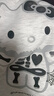 魯雅爾 日系慵懶風(fēng)kitty貓連帽衛衣女春秋季保暖上衣服復古休閑寬松外套 白灰色常規 L 【建議100斤到120斤】 曬單實(shí)拍圖