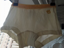 貝肽斯胎脂皮兒童內(nèi)褲透氣女童四角打底褲女寶寶內(nèi)褲純棉低敏抗菌4條裝 曬單實拍圖
