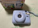 INSTAX富士instax立拍立得 一次成像相機(jī) mini12（mini11升級(jí)款）繡球藍(lán) 曬單實(shí)拍圖