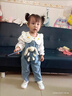 迪士尼寶寶女童背帶褲套裝春秋兒童2025新款褲子秋裝小童洋氣長(cháng)褲寶寶牛仔褲 套裝 (偏藍) 背帶褲+襯衫 90 建議80-90cm1歲-1歲半 曬單實(shí)拍圖