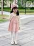 G.DUCKKIDS女童毛衣連衣裙2025新款寶寶蝴蝶結(jié)假兩件針織公主裙秋冬女寶韓版 粉色蝴蝶結(jié)裙子 90 cm 曬單實拍圖