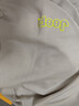 吉普（JEEP）長袖T恤男士春秋季polo寬松休閑打底衫衣服男裝 卡其 2XL  曬單實拍圖
