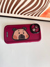 帥璽（SHUAIXI） 適用蘋(píng)果14/pro/max手機殼 iPhone14plus全包鏡頭防摔卡通個(gè)性創(chuàng  )意硅膠新款泡芙軟殼松鼠男女 【酒紅色】松鼠-贈膜+掛繩 蘋(píng)果14 曬單實(shí)拍圖