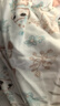 歐孕（OUYUN）兒童秋衣秋褲寶寶秋衣套裝男童女童純棉保暖內(nèi)衣A類全棉睡衣 蝶與萌兔【10A抗菌新疆棉】 90 cm 【建議身高：85cm-95cm】 曬單實(shí)拍圖