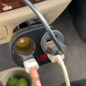 霍尼韋爾（Honeywell）車載充電器點煙器轉(zhuǎn)換器 300W多功能雙USB雙擴展一拖二/三/四快充 曬單實拍圖