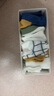 斑比兒童襪子男孩夏季薄款網(wǎng)眼中大童春秋無骨棉襪BB2412 20-22碼 曬單實拍圖