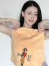 暖優(yōu)毛巾純棉洗臉家用情侶一對(duì)全棉創(chuàng)意吸水卡通可愛(ài)洗澡男女成人手巾 青春毛巾：(黃+紫+米+藍(lán))共 4條 曬單實(shí)拍圖