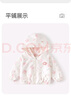 班喜迪女童外套春秋款2025新款兒童秋裝連帽上衣寶寶洋氣秋季夾克小童裝 曬單實(shí)拍圖