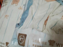晴碧琳帶胸墊哺乳月子服孕婦醫院待產(chǎn)裙春秋夏季薄款產(chǎn)婦托腹褲睡衣套裝 黃油熊裙（帶胸墊）+托腹褲 XL丨參考體重115-135斤 曬單實(shí)拍圖