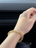老鳳祥 優(yōu)級黃水晶招財手串女生素圈金發(fā)晶手鏈新年生日禮物女生送女友 【京東八倉發(fā)貨】*當/次日達-國風(fēng)黃水晶手環(huán) 黃水晶招財手串【6mm】 曬單實(shí)拍圖