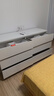宜家（IKEA）MALM馬爾姆臥室家用斗柜收納柜床邊柜抽屜柜簡約雜物柜 六屜柜橫向白色+盒6件套*2 其他 曬單實(shí)拍圖