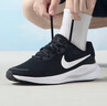 耐克NIKE跑步鞋男子緩震寬版REVOLUTION 7運動(dòng)鞋FB8501-002黑白42 曬單實(shí)拍圖