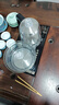 開品 全自動(dòng)底部上水感應(yīng)續(xù)水電熱水壺 家用辦公茶具套裝燒水消毒茶臺(tái) 可嵌入式玻璃燒水壺茶桌一體 1L 晶耀黑20X37CM 燒水煮杯 桶水款 曬單實(shí)拍圖