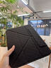 崇尚美適用于ipad平板保護套air6/air7皮革保護殼ipad11代A16芯片蘋果10代9平板殼帶搭扣Pro11英寸無筆槽 3+Y型【尊貴黑】簡約多折帶搭扣 ipad11(A16芯片)/ipad1 曬單實拍圖