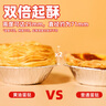 安特魯七哥 珍饋黃油蛋撻皮624g/24個 動物黃油≥40%兒童蛋撻空氣炸鍋烘焙 曬單實拍圖