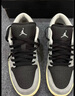 耐克（NIKE）官方Air Jordan 1AJ1黑灰防滑耐磨時(shí)尚百搭低幫男鞋運(yùn)動(dòng)籃球鞋 HQ2010-012 42 曬單實(shí)拍圖