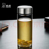 希諾單層玻璃杯男家用商務(wù)辦公泡茶杯子便攜車(chē)載水杯XN-6192 530mL 曬單實(shí)拍圖