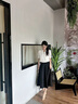 伯德小姐a字長(cháng)裙女正裝傘裙職業(yè)長(cháng)裙襯衫半裙面試裙子日常通勤黑色半身裙 曬單實(shí)拍圖