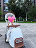 bebehaha搖搖樂嬰兒推車搖一搖遛娃哄娃神器二合一兒童手推車橄欖棕-帶篷 曬單實(shí)拍圖