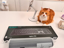 羅技（Logitech）無(wú)線(xiàn)鍵盤(pán)MX Keys S藍牙鍵盤(pán)Keys升級版 高端辦公鍵盤(pán)無(wú)線(xiàn)鍵鼠套裝 全尺寸家用充電背光 宏自定義 MX Keys S黑色（Keys升級版） 曬單實(shí)拍圖