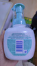 強生（Johnson）嬰兒牛奶柔泡沐浴露洗發(fā)水二合一400ml 新生兒寶寶兒童泡沫易沖洗 曬單實(shí)拍圖