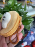 BIBK日本零錢包可愛(ài)小貓小魚毛絨迷你錢包鑰匙雜物收納包少女心耳機(jī)包 圓形款-小魚 曬單實(shí)拍圖