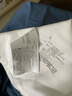 無(wú)印良品（MUJI）男式 水洗 平紋 短褲 純棉全棉 褲子 休閑褲 AED10A3S 煙熏藍色 L 曬單實(shí)拍圖