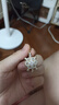 XUPING旭平首飾多彩小烏龜單吊墜女生飾品送生日禮物X001008173 白色 曬單實(shí)拍圖