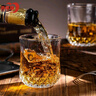青蘋果玻璃杯水杯茶杯飲料杯洋酒杯烈酒杯威士忌酒杯220ml*6只彩盒裝 曬單實(shí)拍圖