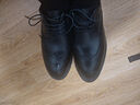 KGV皮鞋商務(wù)休閑布洛克雕花正裝黑厚底增高英倫風(fēng)新款大碼婚鞋秋季男 黑色-標準皮鞋碼 40 皮鞋碼=41運動(dòng)鞋碼 曬單實(shí)拍圖