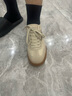 他她（TATA）2025冬商場(chǎng)同款舒適百搭休閑男鞋新款PGD01DM5 米杏/棕 40 曬單實(shí)拍圖