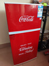 可口可樂(lè)（Coca-Cola）冰箱一級(jí)能耗50L雙開(kāi)門小型冰箱冷藏冷凍兩用迷你小冰箱 曬單實(shí)拍圖