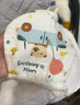 英氏（YEEHOO）吸汗巾嬰兒幼兒園寶寶純棉隔汗巾墊背巾中大號全棉男孩女童 A類(lèi)四季通用吸汗巾M碼 3條裝 動(dòng)物 曬單實(shí)拍圖
