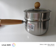 【愛仕達(dá)套裝優(yōu)惠購(gòu)】316L奶鍋18CM+304不銹鋼蒸格18CM 曬單實(shí)拍圖