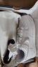 耐克（NIKE）空軍一號AIR FORCE 1女運動鞋秋季立體小胖勾透氣HF2014 100白/白/黑/金屬金 37.5 曬單實拍圖