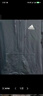 adidas休閑連帽拉鏈夾克外套男裝秋季阿迪達斯官方輕運動(dòng)GK9032   黑色/白   M 曬單實(shí)拍圖