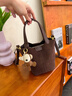 viney水桶包包女包復古美拉德磨砂斜挎單肩包生日禮物高級感送女友老婆 曬單實(shí)拍圖